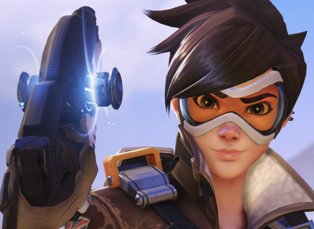 Tracer - Overwatch Lesbian