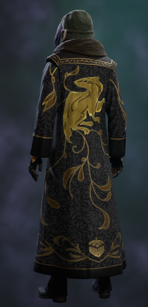 Relic house uniform robe hogwarts legacy